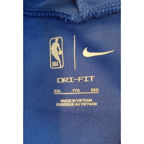 Men's York Knicks Nike 2024/25 Spotlight On-Court Practice Pullover Hoodie - 2XL - Picture 4 of 6